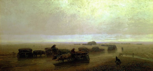 Чумацький шлях в Маріуполі (А. Куїнджі, 1875)
